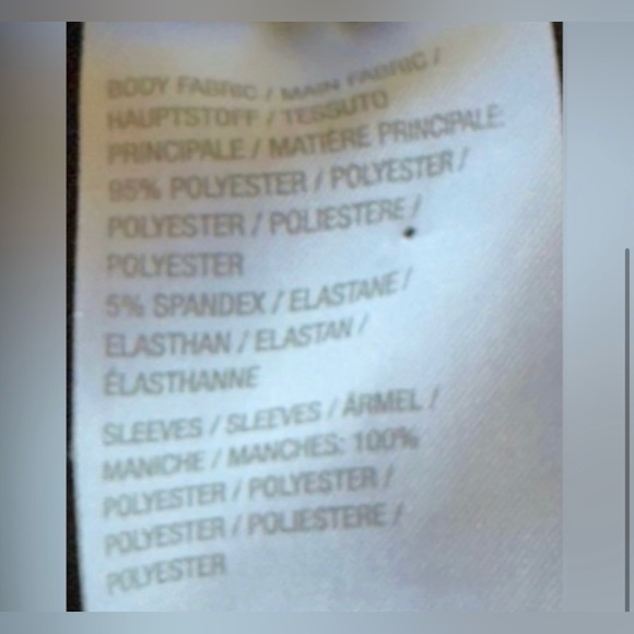 Top W/Split sheer flutter sleeves - 2X - Black-Susan Graver- Short Sleeve - Picture 7 of 7